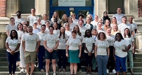 GEMS teachers and staff members